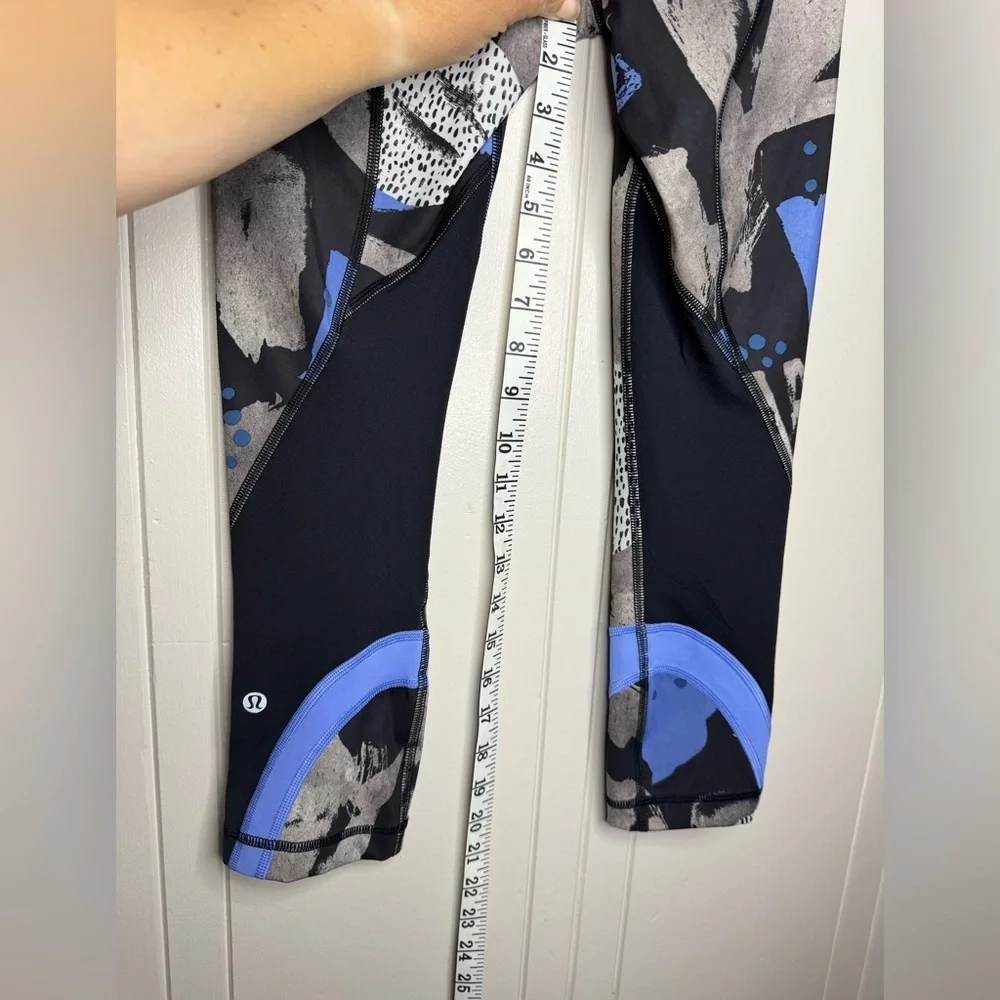 limited edition Lululemon x Soulcycle Run Inspire Crop II *Full-On Luxtreme sz 2